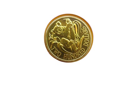 Lot 37 - Gold Coin in Sleeve.