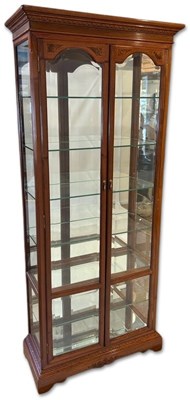 Lot 126 - Rosewood Curio Display Cabinet.