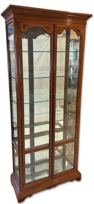 Lot 126 - Rosewood Curio Display Cabinet.