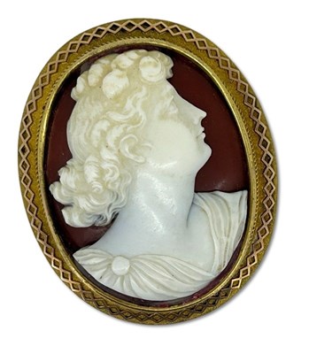 Lot 309 - Large Quality Cameo