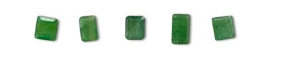 Lot 290 - Unmounted Emeralds.