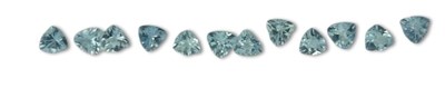 Lot 388 - Unset Aquamarine.