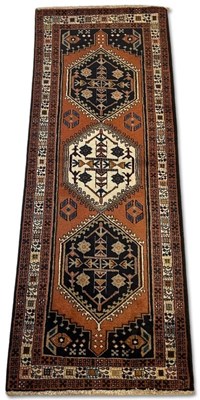 Lot 187 - Vintage Persian Tribal Rug Runner.