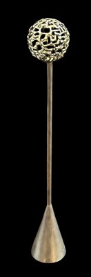 Lot 45 - Stuart Devlin Silver Candle Snuffer.