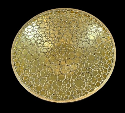 Lot 62 - A Stuart Devlin Large Circular Sterling Silver Pot Pourri Bowl.