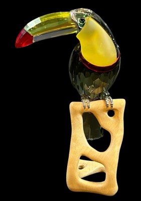 Lot 141 - Swarovski Crystal Paradise Bird Toucan Figure.