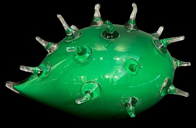 Lot 76 - S Fieldsend Sea Urchin Sculpture.