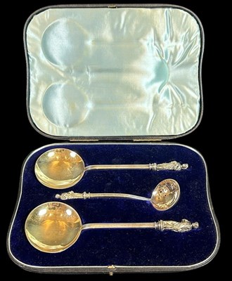Lot 10 - Silver Plated Apostle Spoons.