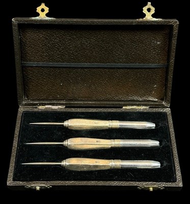 Lot 6 - Three Silver Darts.