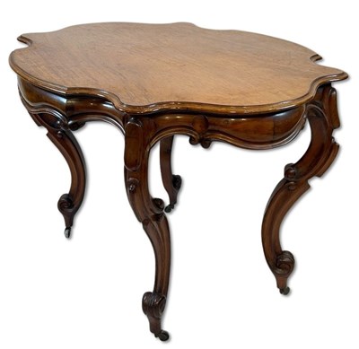 Lot 148 - Small Carved Parlour Table.