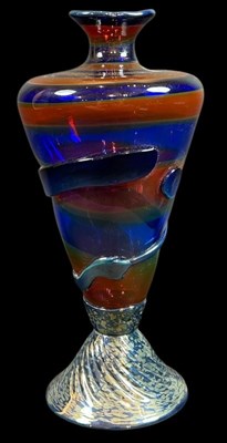 Lot 129 - Alan Fox (WA) Studio Glass Vase.