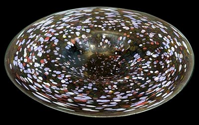 Lot 118 - Eileen Gordon Confetti Rainbow Decorative Platter.