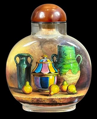 Lot 220 - Chinese Glass Snuff Bottle.
