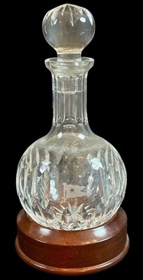 Lot 108 - Stuart Crystal Titanic Hogget Decanter.