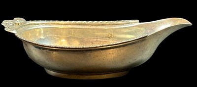 Lot 2 - Colonial Indian Silver Pap Boat.