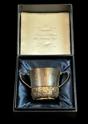 Lot 31 - Prince William Christening Cup.