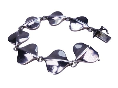 Lot 334 - Georg Jensen Sterling Silver Bracelet.