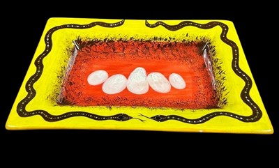 Lot 79 - Aboriginal Artwork Platter.