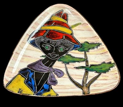 Lot 168 - Fantoni Portrait Dish.