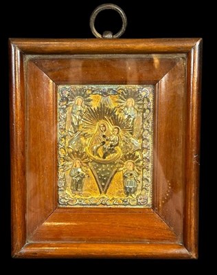Lot 198 - Antique Russian Icon.