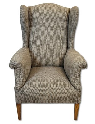 Lot 139 - A Classic Wing Back Reading Chair.