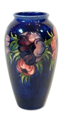 Lot 212 - Moorcroft Pottery Anemone Vase.