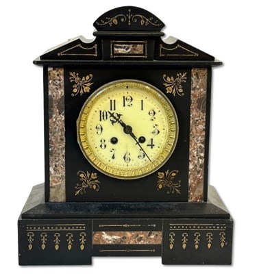 Lot 165 - Victorian Mantle Clock.