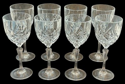 Lot 260 - Set of Waterford Crystal Wine Glasses, 8pcs.