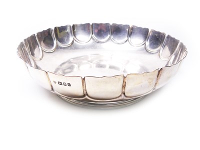 Lot 476 - Large Silver Bowl.