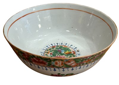 Lot 167 - An Oriental Porcelain Decorative Bowl.