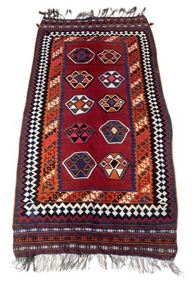 Lot 128 - Moroccan Barber Design Kilim.