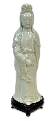 Lot 248 - Chinese Porcelain Figure Guanyin.