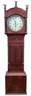 Lot 197 - English Longcase Clock.