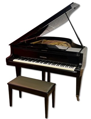 Lot 140 - Steinberg Baby Grand Piano.