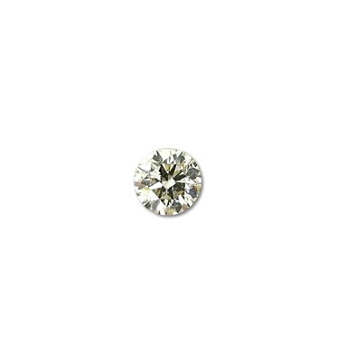 Lot 362 - Unset Round Brilliant Cut Diamond.
