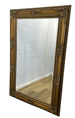 Lot 114 - Ornate Full Length French Mirror.