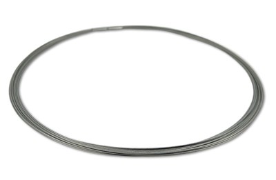 Lot 366 - Fifteen Wire Stainless Steel Necklace.