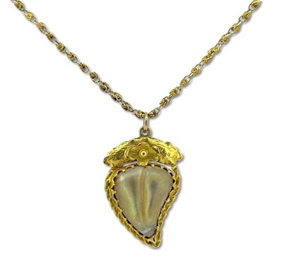 Lot 430 - Victorian Chain and Pendant.