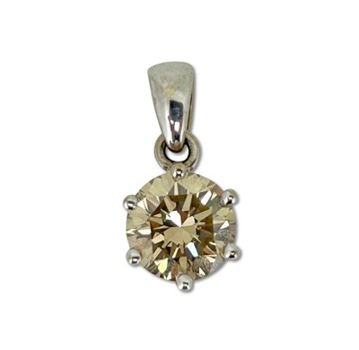 Lot 308 - Diamond Pendant.