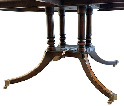 Lot 154 - Harrods Mahogany Round Table.