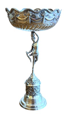 Lot 419 - Silver Plated Epergne.
