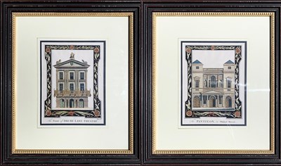 Lot 90 - 2 x Hand Coloured Copper Engravings, dated 1784.