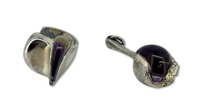 Lot 285 - Two Finnish Silver Jewellery Items.