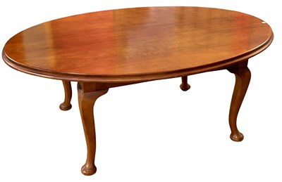 Lot 117 - Oval Jarrah Table.