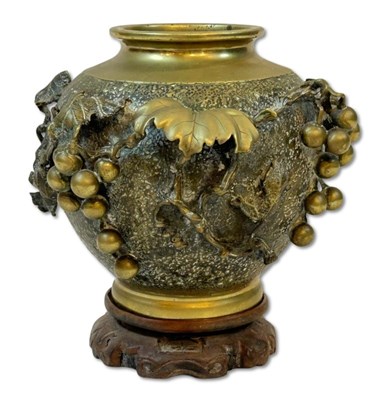 Lot 255 - Japanese Bronze Vase.