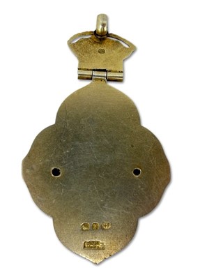 Lot 254 - A Victorian Masonic Pendant.