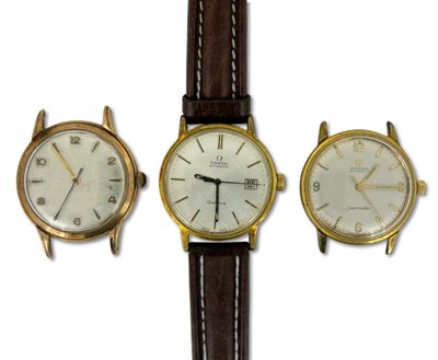 Lot 395 - Three Gents Vintage Watches.