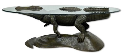 Lot 143 - Mark Stoddart b.1960, ‘AI' (Alligator) Coffee Table.