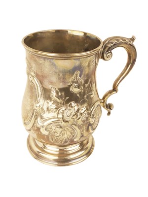 Lot 432 - Sterling Silver Tankard.