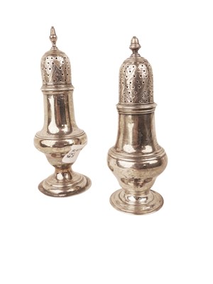 Lot 433 - Pair of Salt and Pepper Casters.